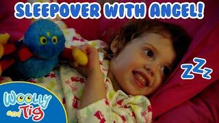 @WoollyandTigOfficial - 🩷 Pyjama Party with Angel  | Full Episode | Toy Spider | TV Show for Kids