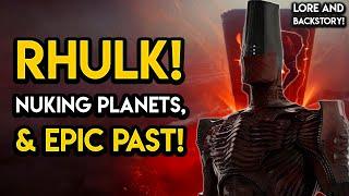 Destiny 2 - RHULK'S INSANE PAST! Nuking Planets, Destroying His Own Race, Destiny's Best Villain Yet