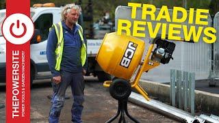 Professional Tradesman Reviews The JCB Cement Mixer #Review