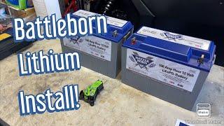 RV Battleborn Lithium install!