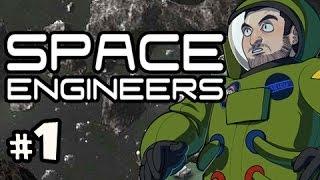 WE'RE IN SPACE! - Space Engineers w/Nova, Immortal & Kootra Ep.1