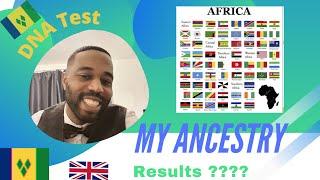 DNA Results - British (Afro Caribbean) Saint - Vincent