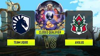 Dota2 - Team Liquid vs AVULUS - ESL One - Bangkok: Western Europe Closed Qualifier