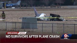 No survivors after plane crash in Johnson County