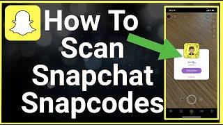 How To Scan Snapchat Code