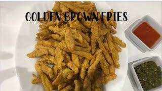 Golden Brown Fries | Cook With Ishwa |