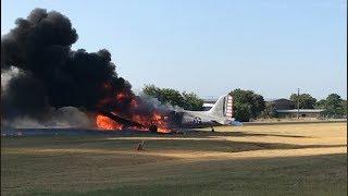 Douglas C47 crashed during takeoff in Texas | Aviation News | Aviation Club