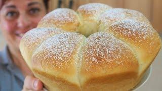 PAN BRIOCHE DOLCE ALLO YOGURT Ricetta Facile - Soft Yogurt Bread Brioche Easy Recipe