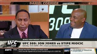 FIRST TAKE | Stephen A. and Daniel Cormier preview and pick for UFC 309: Jon Jones vs Stipe Miocic