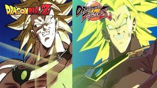 ALL BROLY DRAMATIC FINISHERS VS THE SHOW | DRAGON BALL FIGHTERZ (4K 60FPS)