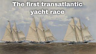 11th December 1866: The first transatlantic yacht race begins in Sandy Hook, New Jersey