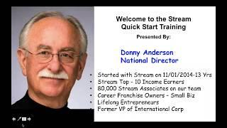 Stream QS Training by Franchisee Donny Anderson