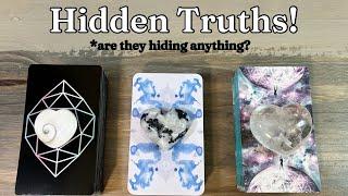 Hidden Truths! Are they Hiding something!?   Pick a Card   Detailed  Love Tarot Reading TIMELESS