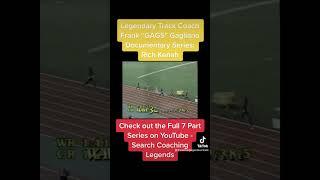 Check out the Full 7 Part Series on YouTube - Search Coaching Legends #running #track #coaching