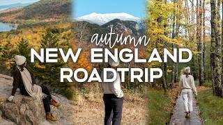 EPIC NEW ENGLAND AUTUMN ROAD TRIP  | One Week Exploring Acadia, White Mountains, Portland & More!