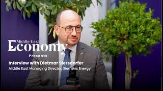 Interview with Dietmar Siersdorfer, Middle East managing director at Siemens Energy