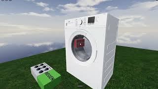 Destroying Washers on Roblox: Beko, Gorenje *unbalanced spin/banging* 