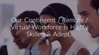 Contingent workforce / Remote Workers / Virtual Assistance Services - Hvantage