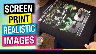 How to Screen Print 6 Color Spot Procss or Simulated Process