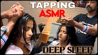 BEST TAPPING ASMR AND HEAD MASSAGE FOR HEADACHE RELIEF & DEEP SLEEP || Neck Crack & No Talking ASMR