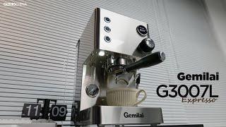 Gemilai G3007L Expresso Machine Review: The 'Pro' In Home-made Line