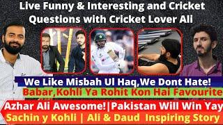 Exclusive With Cricket Lover Ali Show || Their Inspiring Story || We Love Misbah! || Pak Dominating