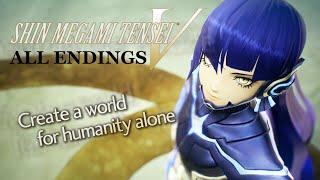 3 Alignment Ending + True / Secret Ending - All Canon of Creation Ending - Shin Megami Tensei V