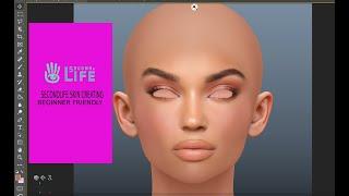 SECONDLIFE SKIN CREATING BEGINNER FRIENDLY