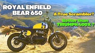 New Royal Enfield Bear 650 | Better than Scrambler 400X ? | How Different from Interceptor ?