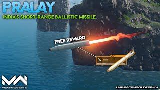 Modern Warships : Pralay ( India's Short Range Ballistic Missile ) Gameplay || MW