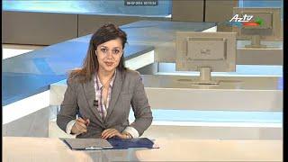 Daily English News on Azerbaijan National Television (AzTV) presented by Aysel Sultan