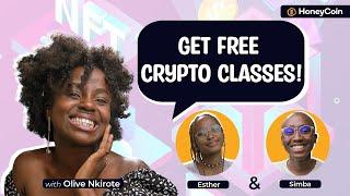 Introducing our cryptocurrency series! | HoneyCoin | 5 Minute Crypto Talk with Olive Nkirote #Crypto