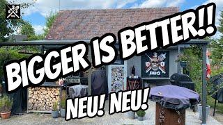 6 x 3 Meter Bigger is Better Wir brauchen mehr Grillplatz  VLOG - 030 BBQ