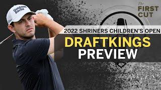 2022 Shriners Children's Open - PGA Tour DraftKings Golf DFS Preview, Plays, Fades & Sleepers