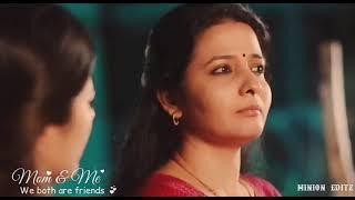 Amma ponnu paasam WhatsApp status || Mom and me || endless love || mom and daughter WhatsApp status