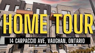 Luxury Townhouse Property Tour at 14 Carpaccio Ave in Vaughan #TuesdayTours