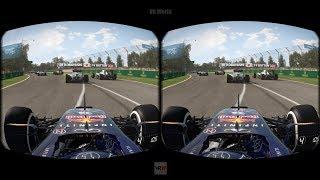 F1 Formula Racing in Virtual reality - Grand Prix Race Highlights 3D VR SBS HTC Vive