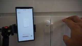 「FAMMIX 菲米斯 門窗WiFi防盜安全感應器-測試