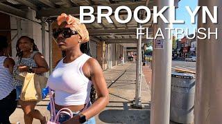 NEW YORK CITY Walking Tour [4K] BROOKLYN - FLATBUSH