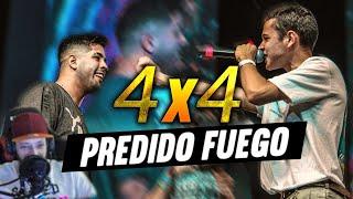 DTOKE REACCIONA LOS 4x4 PRENDIDOS FUEGO!  | Batallas de rap/gallos