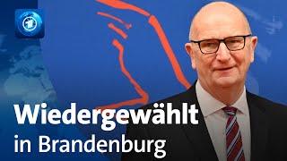 Dietmar Woidke als Ministerpräsident Brandenburgs wiedergewählt