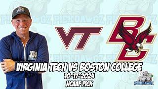 Virginia Tech vs Boston College 10/17/24 College Football Picks & Predictions | Week 8 NCAAF Betting