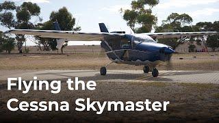 Learning to fly the Cessna SKYMASTER 337 | Training Course