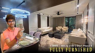 Luxurious 4 BHK Builder Floor in DLF Phase 4 | 360 sq yrds | Fully Furnished | Gurgaon