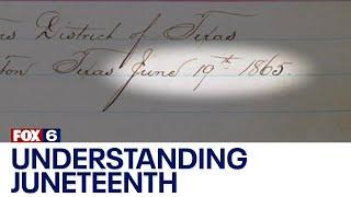 Understanding history of Juneteenth; federal holiday since 2021 | FOX6 News Milwaukee