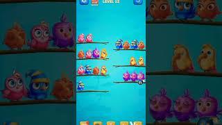 Asr gaming life. play bird sort puzzle ️ ️and win ️| level 11 #gaming  #trending #viral  #youtube