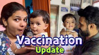 Aran Vaccination update ️#policouple #keralatamilnadu #familylove #tamil #vaccination