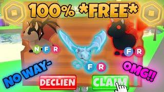 *NEW* GET LEGIT FREE PETS IN ADOPT ME (*2024 WORKING!*)