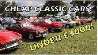 Cheap Classic Cars! Classic Car Buying Guide [Second Hand Superheroes Ep3]