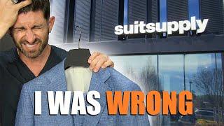 I Was WRONG about Suitsupply! (Suitsupply Review & Store Tour)